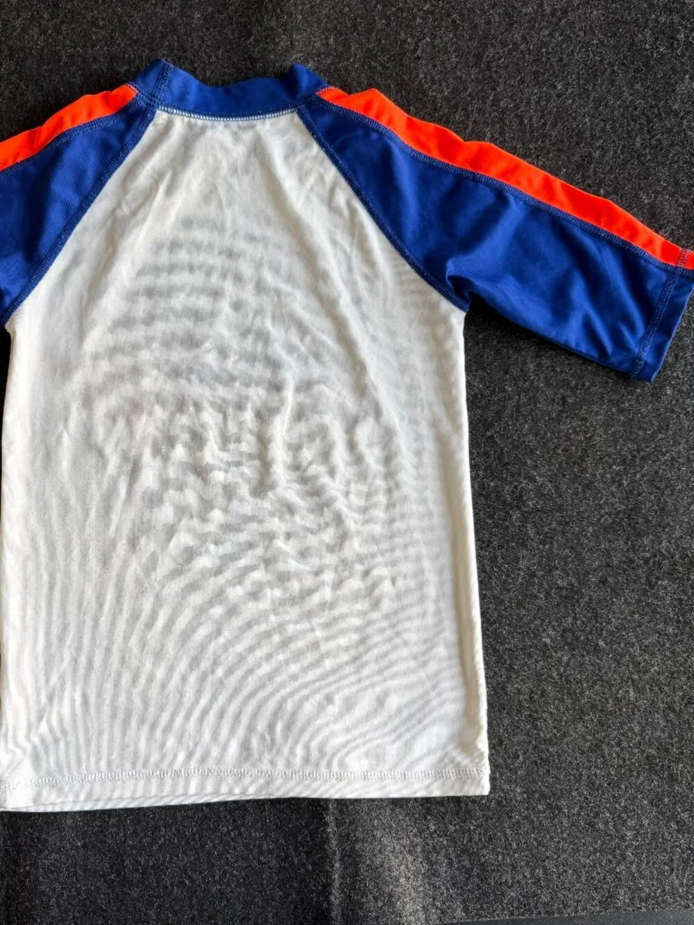 Children's Place Boys Skull Rash Guard Size L 10-12
